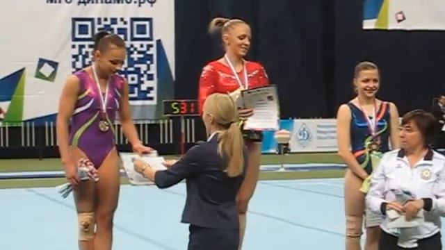 Награждение Кубок Воронина-2014 Брусья Финальные соревнования в отдельных видах смотреть онлайн