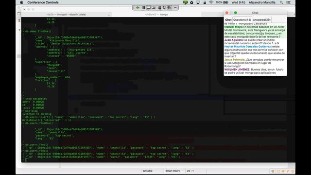 Mí primera aplicación en MongoDB | MongoDB смотреть онлайн