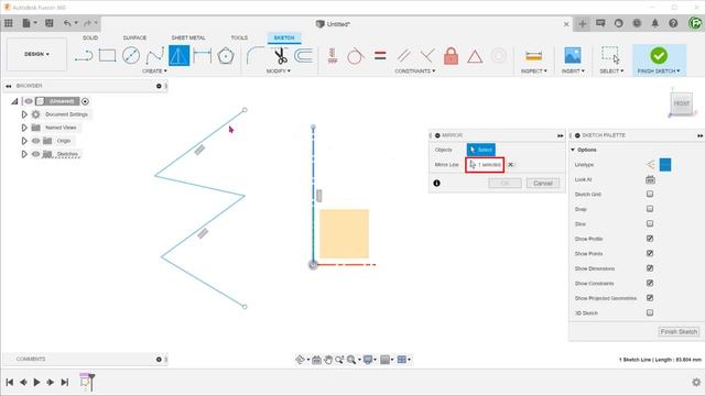 Fusion 360 | 60s Quick Tip - Sketch Centerline смотреть онлайн