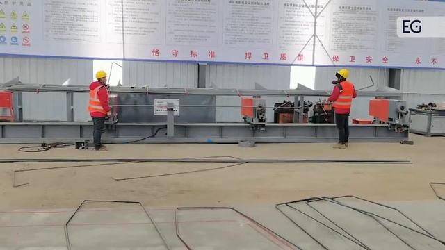 Станок для гибки арматуры 50T смотреть онлайн