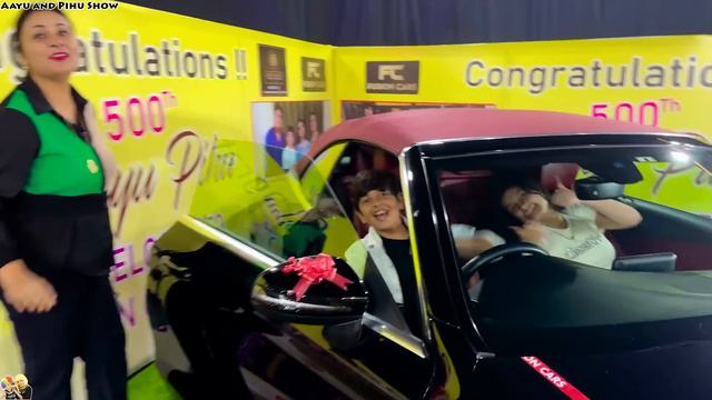 CAR PARTY | Celebration Of New Car With Family | 500th Episode | Aayu And Pihu Show