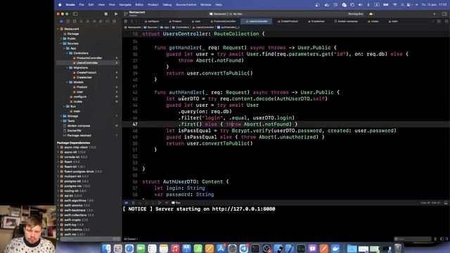 Vapor NEW: Урок 7 - Подключение ImagePicker и разработка авторизации в Vapor и iOS-приложении смотреть онлайн
