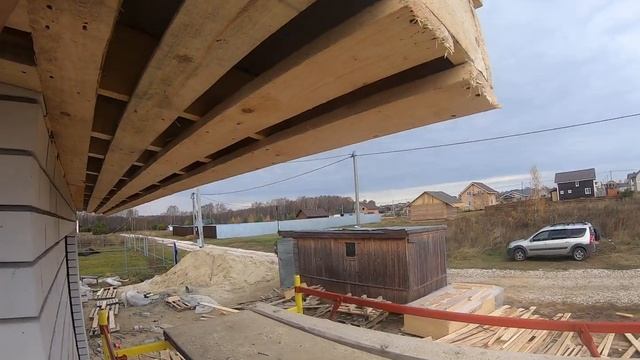 Четырехскатная вальмовая кровля (часть10) смотреть онлайн