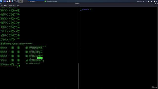 4.17. Extract files from FTP using Wireshark смотреть онлайн