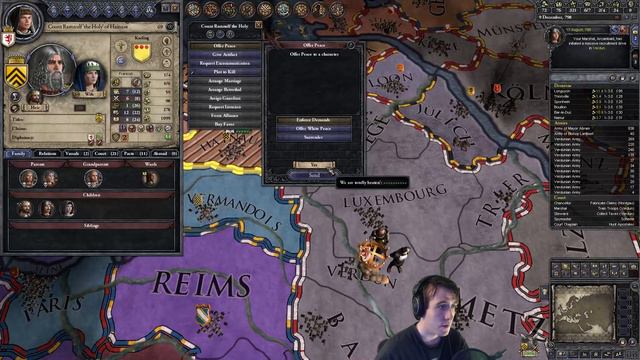 Crusaders King II - Fight for Survival (6x rebels) 1/4 смотреть онлайн