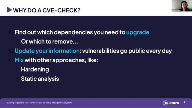 CVE checking an entire distribution, Marta Rybczynska смотреть онлайн