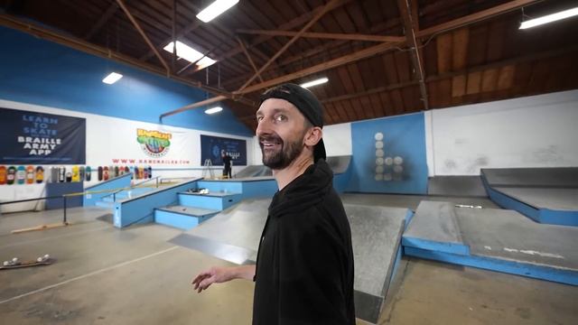 INSANE 80 FOOT RAIL ACROSS OUR PRIVATE SKATEPARK! смотреть онлайн