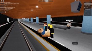 Отказали тормоза на Номерном! Покатушки на 1 линии Варшавского метро в Роблоксе
