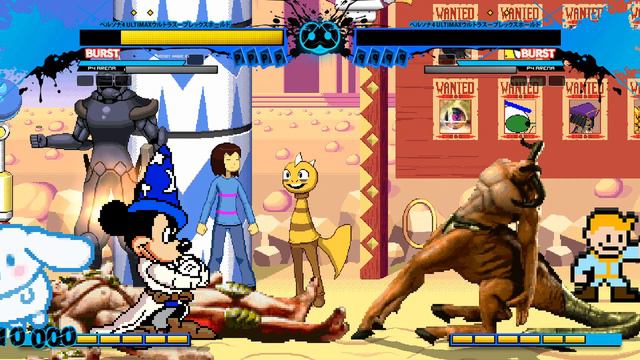 Motaro and Kintaro VS. Cinnamon and Mickey (MUGEN) смотреть онлайн