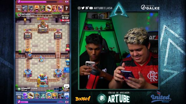 QUEM FAZ MAIS PREDICT? VALENDO R$1000 NO CLASH ROYALE смотреть онлайн