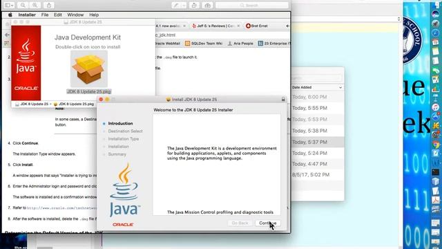 Download and Install JDK and JEDIT on mac смотреть онлайн