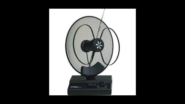 ТВ антенна First 3103 - комнатная, усилитель FA-3103 Black смотреть онлайн