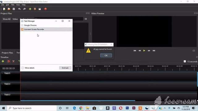 File not found ,"Solved" in Openshot video editor. смотреть онлайн
