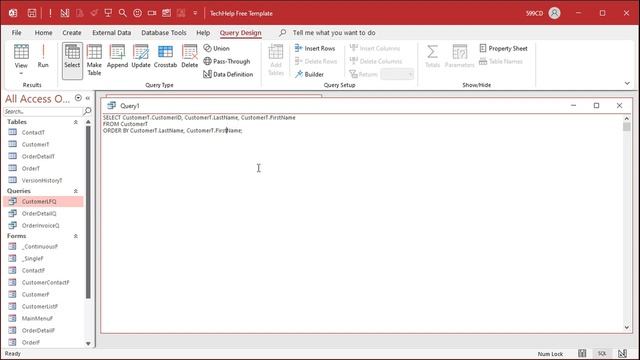 Microsoft Access SQL Tutorial. How to Use SQL With MS Access Databases. 5 Reasons to Learn SQL. смотреть онлайн