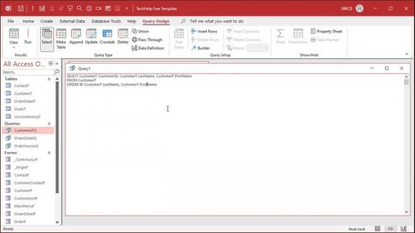 Microsoft Access SQL Tutorial. How to Use SQL With MS Access Databases. 5 Reasons to Learn SQL.