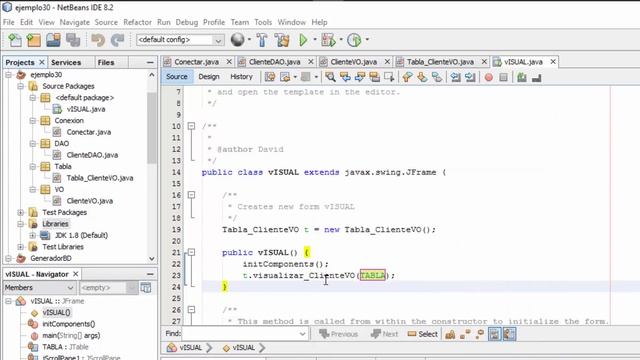 Auto generador del patron de diseño DAO java смотреть онлайн