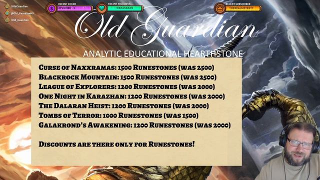 Hearthstone ADVENTURES ON SALE for the FIRST TIME EVER! (Runestones Only) смотреть онлайн