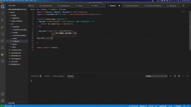 Part 1: Backend - Build a URL Shortener with Node.js, React, TypeScript & MongoDB смотреть онлайн