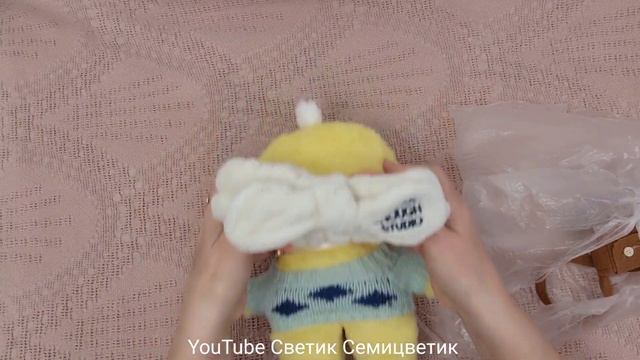 Распаковка посылки с уточкой Лалафанфан Утка Lalafanfan Комплект одежды и аксессуары Уточка и одежд смотреть онлайн