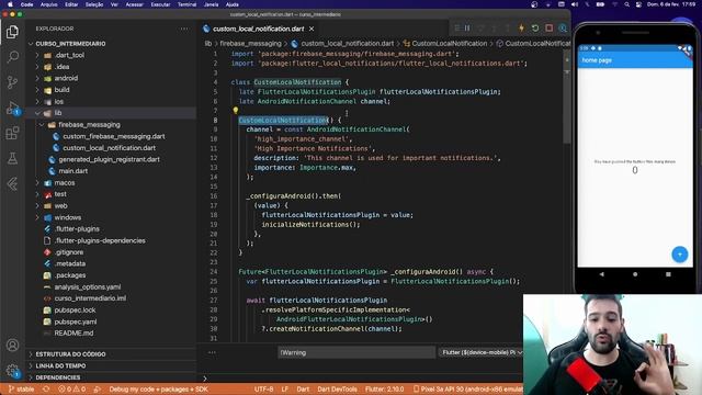 Curso Flutter NV2 - [02] - Firebase Push Notification смотреть онлайн