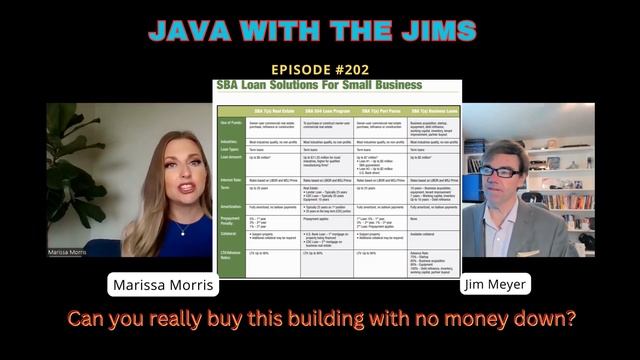 No Money Down Commercial loan! Java With The JIMs episode #202 смотреть онлайн