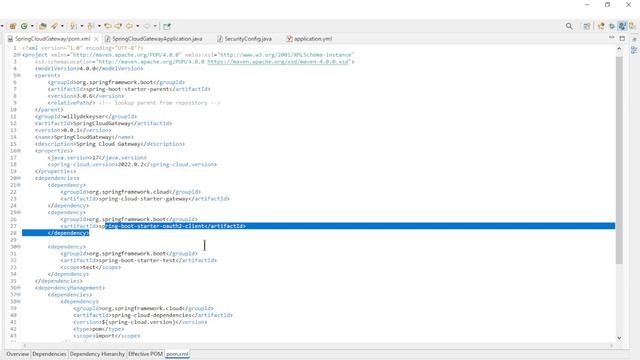 Spring Boot 3 - Spring Cloud Gateway - Angular App - Spring Authorization Server OAuth2 смотреть онлайн