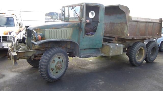 1944 GMC CCKW 2.5 Ton Army Truck Start Up смотреть онлайн