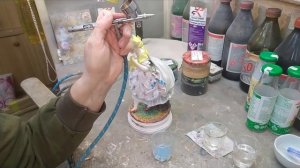 Реставрация фарфора  Бисквит  Часть 2 покраска