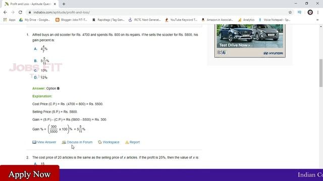 Aptitude test questions and answers in tamil | Free online test | Tamil | Jobs FIT-Tamil смотреть онлайн