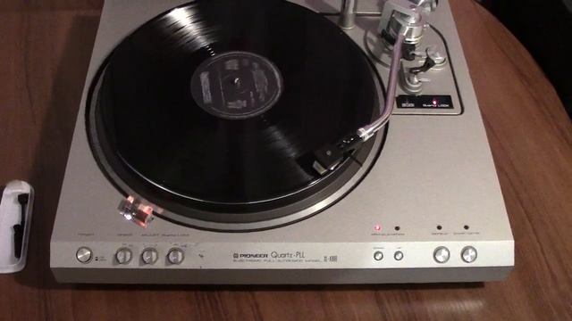 Pioneer XL-A800 проигрыватель виниловых пластинок видеообзор