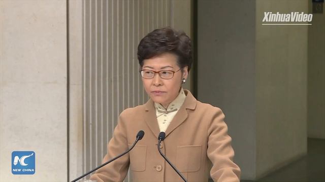 LIVE: Carrie Lam speaks to media before Executive Council meeting смотреть онлайн