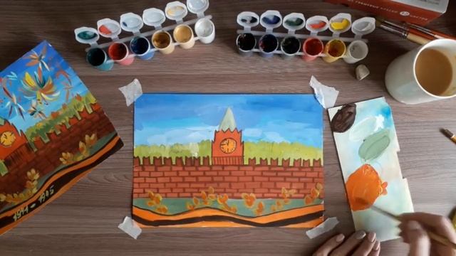 Рисуем "Салют Победы" 2 смотреть онлайн