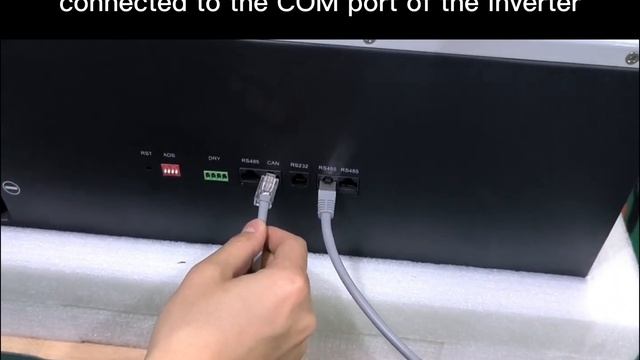 PV18 PRO inverter communicates with multiple lithium batteries. смотреть онлайн