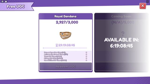 [FREE UGC LIMITED] HOW TO GET Royal Bandana - (FREE ITEMS ON ROBLOX 2023) смотреть онлайн