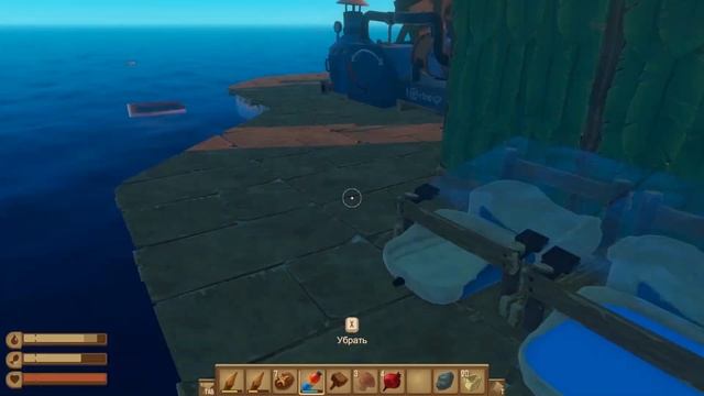 Огромный остров! #25 Raft смотреть онлайн