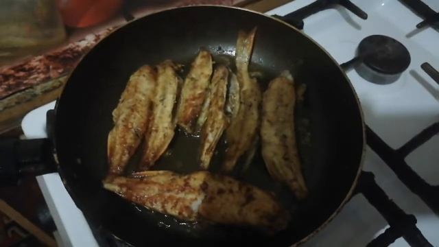 Жарим тушки окуней смотреть онлайн