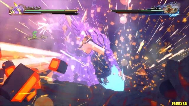 Naruto & Sasuke Vs Momoshiki Boss Battle (English Sub) - Naruto Storm 4 Road To Boruto