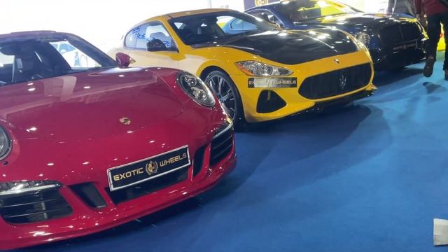 Porsche 718 Boxster at @auto expo 2023 смотреть онлайн