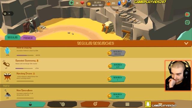 Tiny Miners - Idle Clicker Gameplay- #1 - DWARF MINERS! (Android) - GPV247 смотреть онлайн