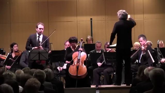 J. Brahms Concerto For Violin, Violoncello and Orchestra a-minor Op. 102 1st movement смотреть онлайн