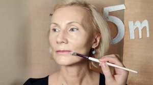 Лифтинг Макияж 50+. Макияж после 50 лет.Омолаживающий макияж Урок № 1. Подробный пошаговый урок.