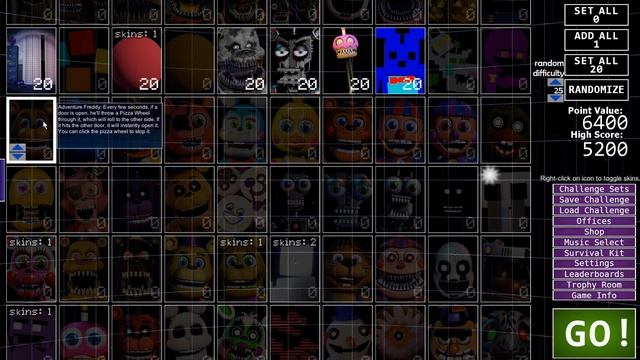 61/20 Mode Complete!!!! | Ultra Custom Night смотреть онлайн