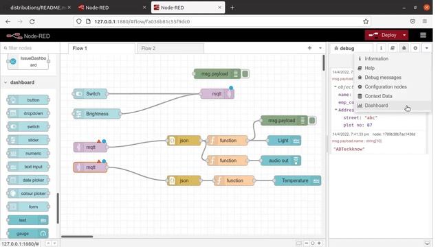 Node-Red+Tamota integration смотреть онлайн