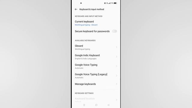 Realme Phone Keyboard Settings | Realme Mein Keyboard Setting Kaise Karen смотреть онлайн