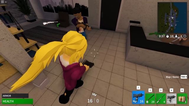 DESAFIO DO FREE FIRE NO ROBLOX! TIME COM ROBIN HOOD (GANHAMOS?) смотреть онлайн