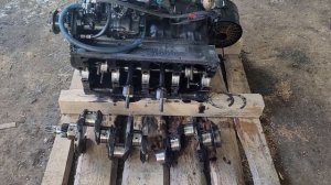 Турбина на МТЗ Д-240 сломало коленвал.