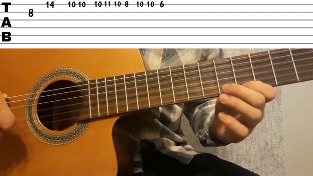 Мелодия из игры GTA San Andreas на гитаре(разбор) смотреть онлайн