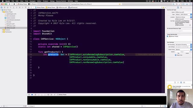 StoreKit: In App Purchases | Swift 4, Xcode 9 смотреть онлайн