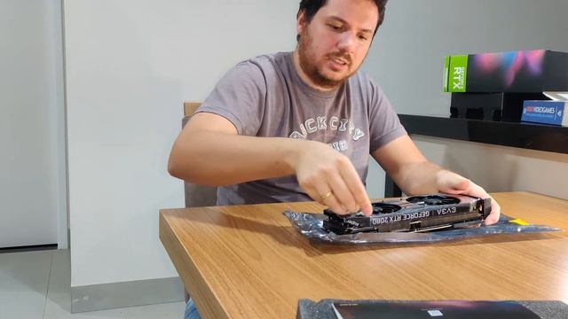 UNBOXING RTX 2080 SUPER EVGA BLACK смотреть онлайн