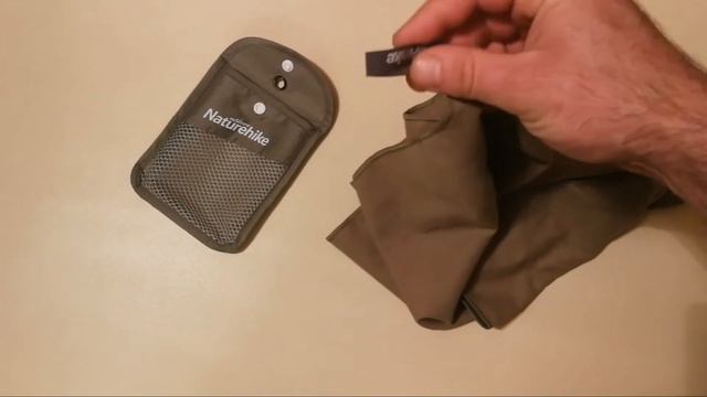 Полотенце из микрофибры Naturehike. Обзор смотреть онлайн